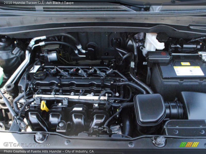 Ash Black / Taupe 2010 Hyundai Tucson GLS
