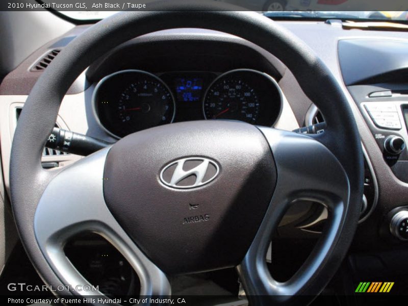 Ash Black / Taupe 2010 Hyundai Tucson GLS