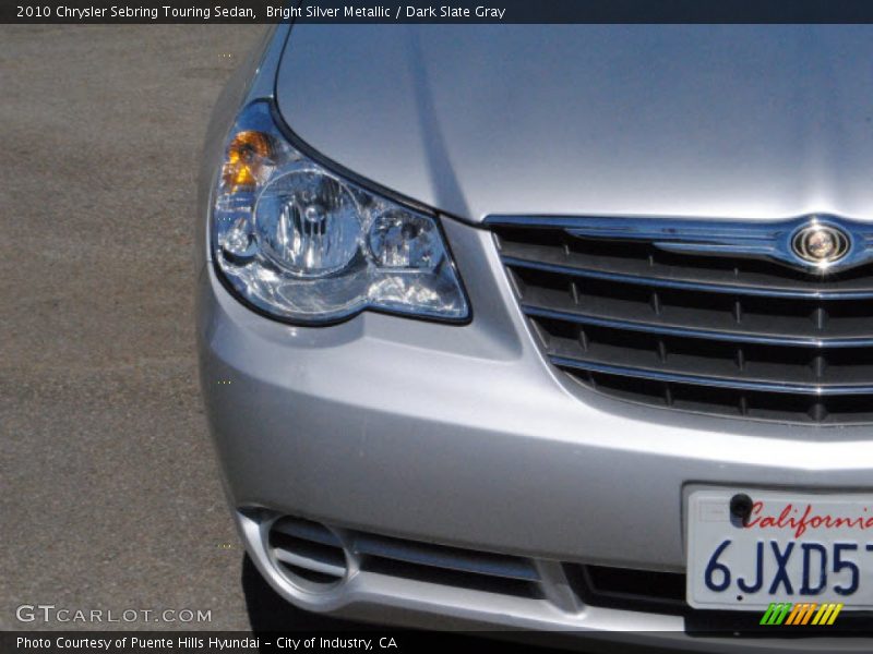 Bright Silver Metallic / Dark Slate Gray 2010 Chrysler Sebring Touring Sedan