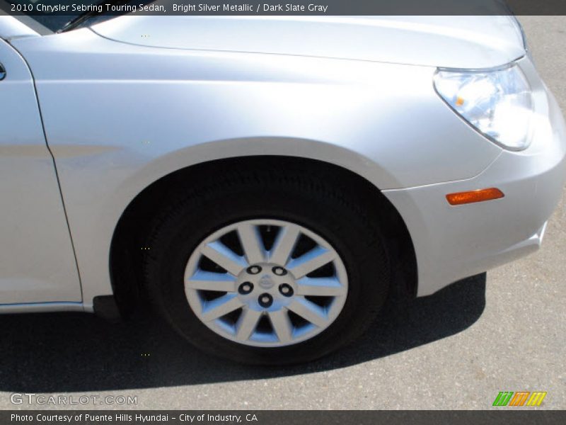 Bright Silver Metallic / Dark Slate Gray 2010 Chrysler Sebring Touring Sedan