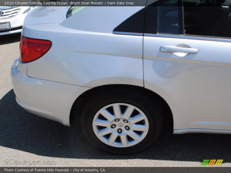 Bright Silver Metallic / Dark Slate Gray 2010 Chrysler Sebring Touring Sedan