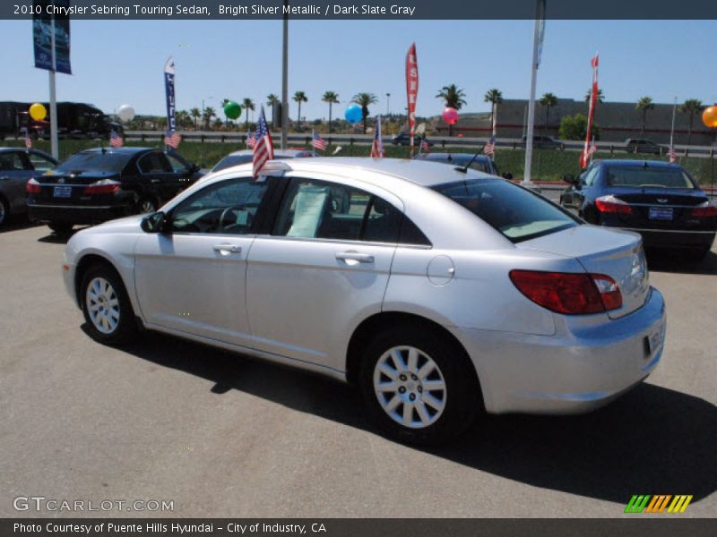 Bright Silver Metallic / Dark Slate Gray 2010 Chrysler Sebring Touring Sedan