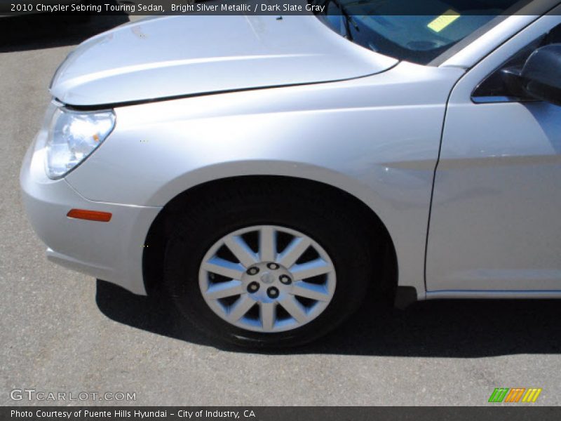 Bright Silver Metallic / Dark Slate Gray 2010 Chrysler Sebring Touring Sedan