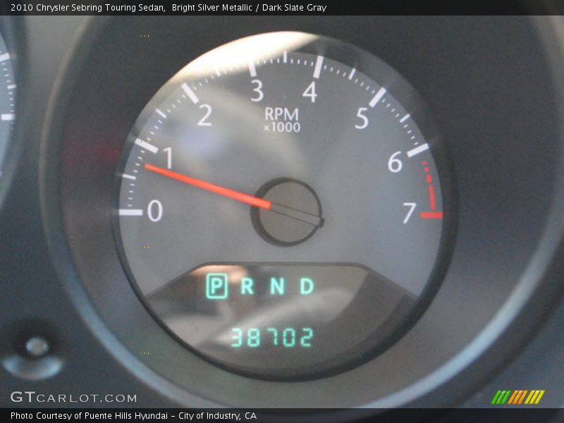 Bright Silver Metallic / Dark Slate Gray 2010 Chrysler Sebring Touring Sedan