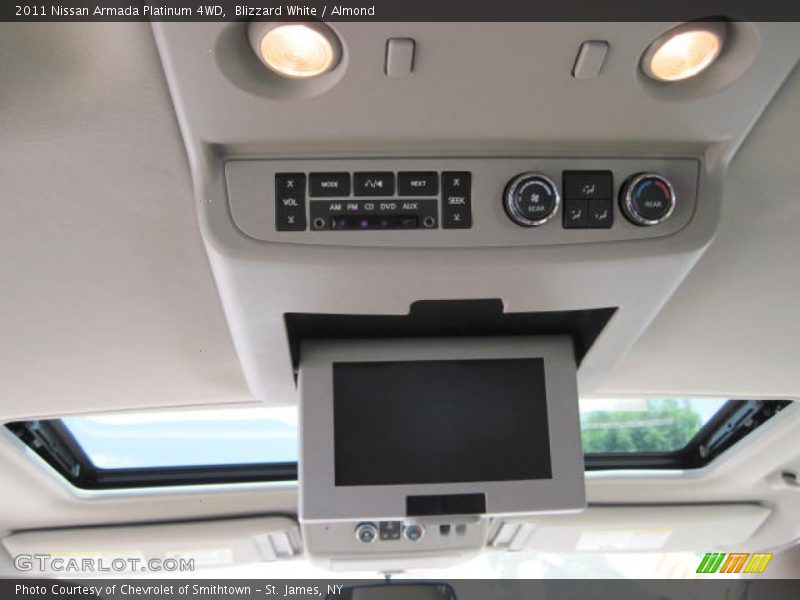 Blizzard White / Almond 2011 Nissan Armada Platinum 4WD