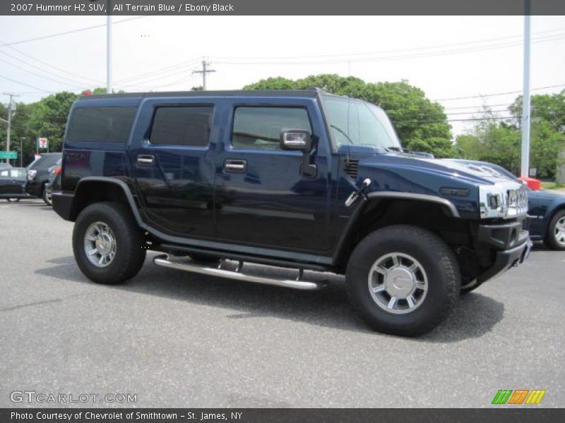 All Terrain Blue / Ebony Black 2007 Hummer H2 SUV