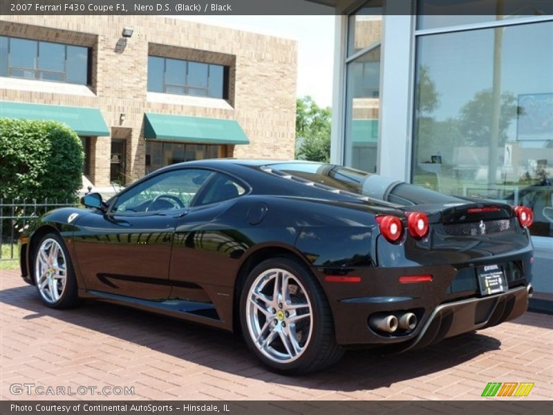 Nero D.S. (Black) / Black 2007 Ferrari F430 Coupe F1