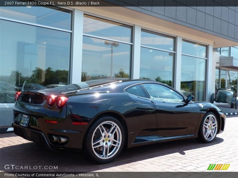 Nero D.S. (Black) / Black 2007 Ferrari F430 Coupe F1