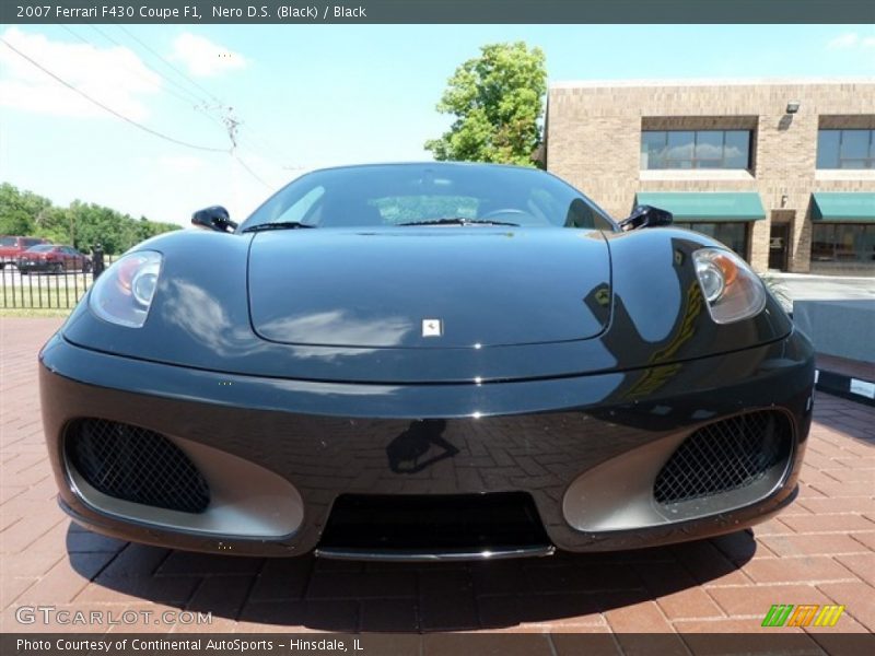 Nero D.S. (Black) / Black 2007 Ferrari F430 Coupe F1