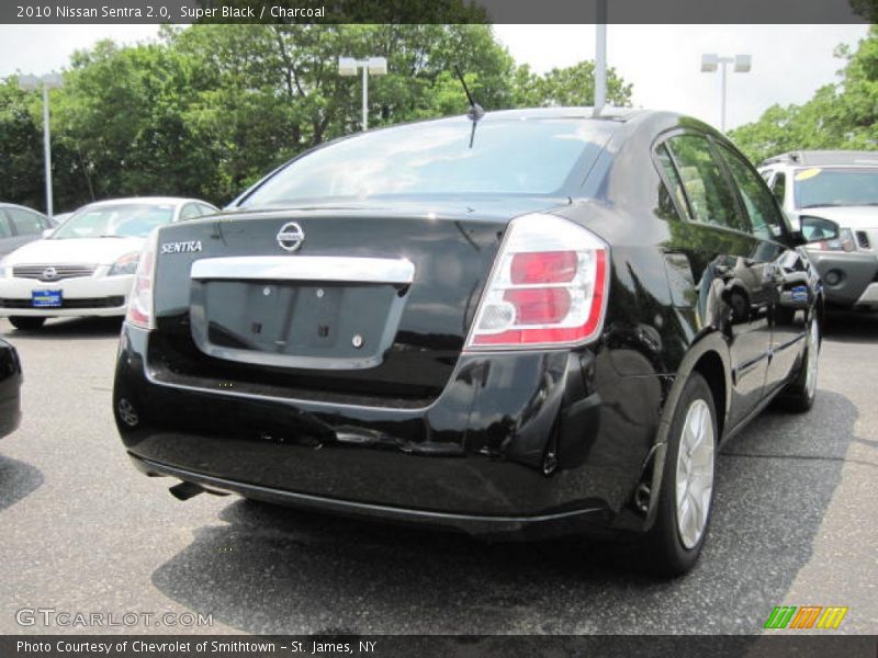 Super Black / Charcoal 2010 Nissan Sentra 2.0