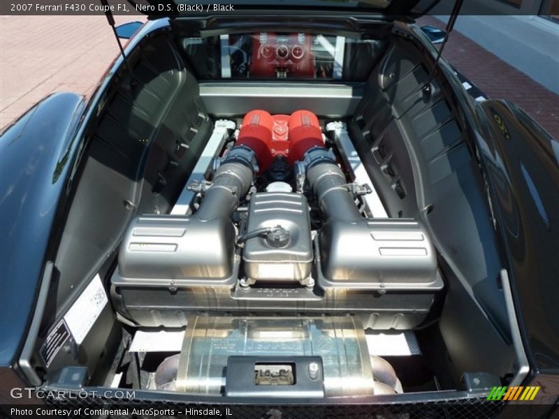 Nero D.S. (Black) / Black 2007 Ferrari F430 Coupe F1