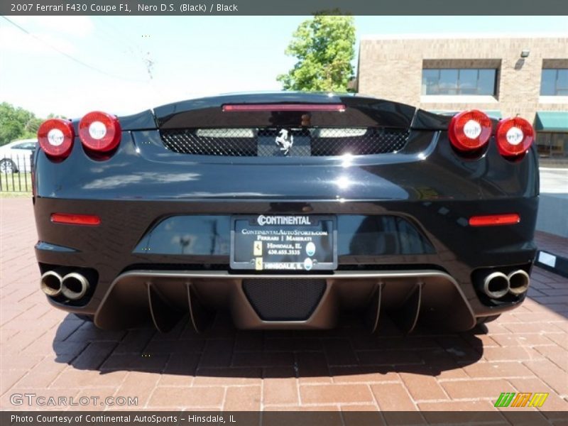 Nero D.S. (Black) / Black 2007 Ferrari F430 Coupe F1