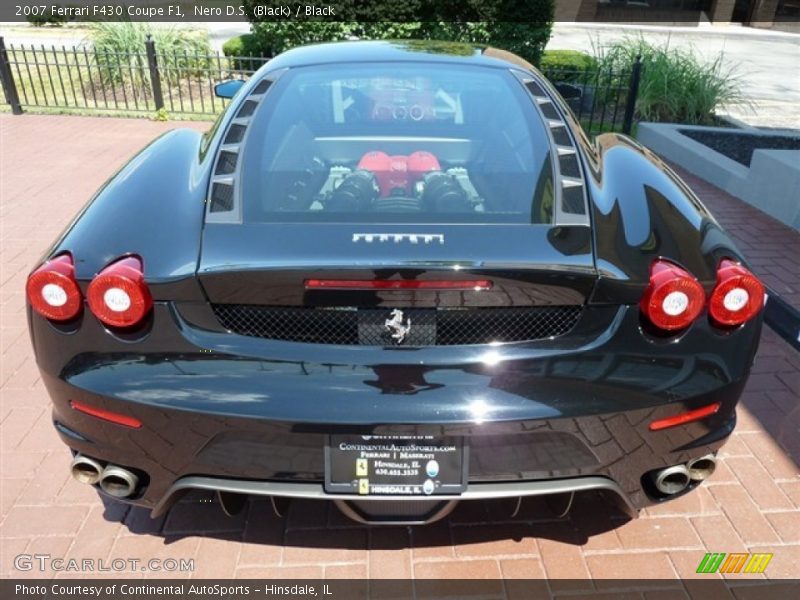 Nero D.S. (Black) / Black 2007 Ferrari F430 Coupe F1