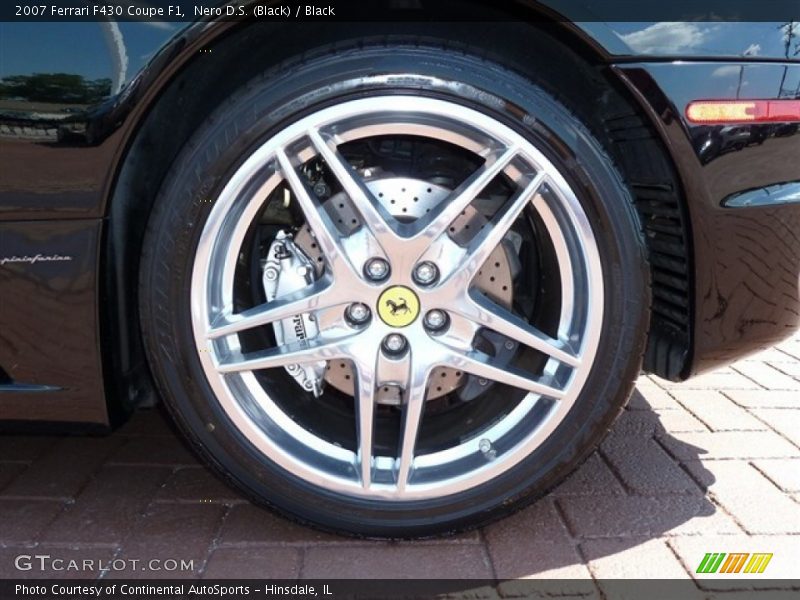 Nero D.S. (Black) / Black 2007 Ferrari F430 Coupe F1