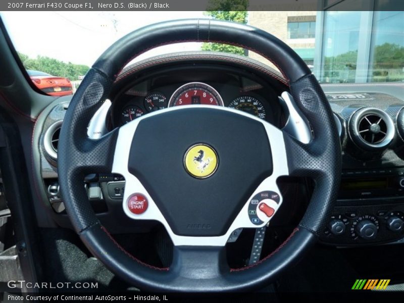 Nero D.S. (Black) / Black 2007 Ferrari F430 Coupe F1