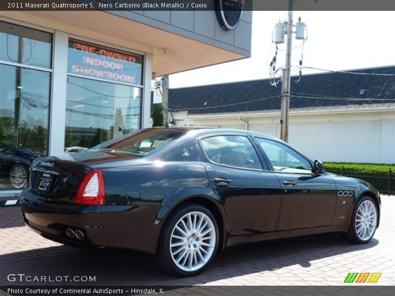 Nero Carbonio (Black Metallic) / Cuoio 2011 Maserati Quattroporte S