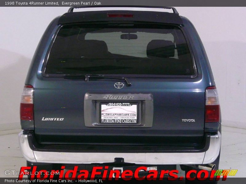 Evergreen Pearl / Oak 1998 Toyota 4Runner Limited