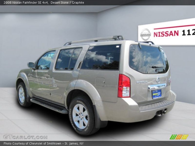 Desert Stone / Graphite 2008 Nissan Pathfinder SE 4x4