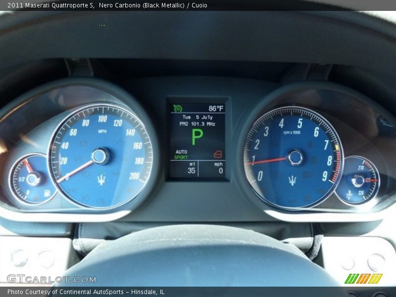  2011 Quattroporte S S Gauges