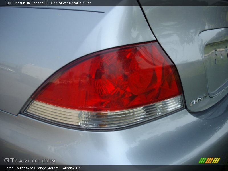 Cool Silver Metallic / Tan 2007 Mitsubishi Lancer ES