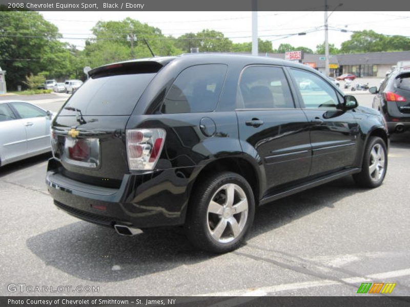 Black / Ebony 2008 Chevrolet Equinox Sport