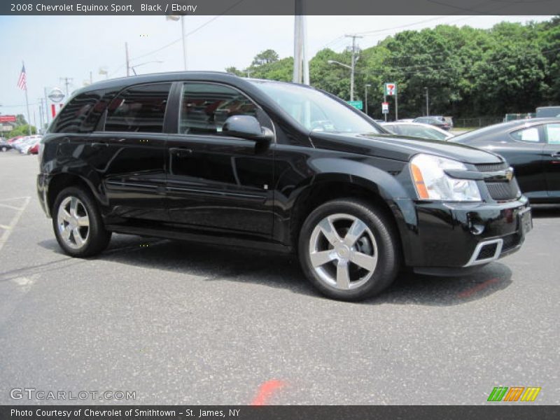 Black / Ebony 2008 Chevrolet Equinox Sport