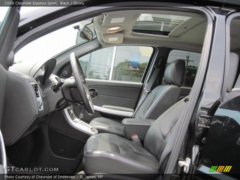  2008 Equinox Sport Ebony Interior