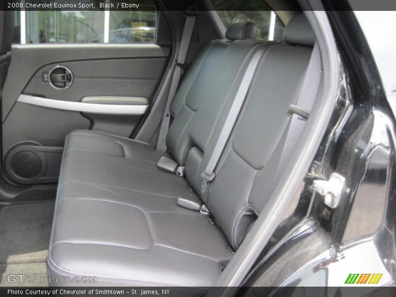  2008 Equinox Sport Ebony Interior
