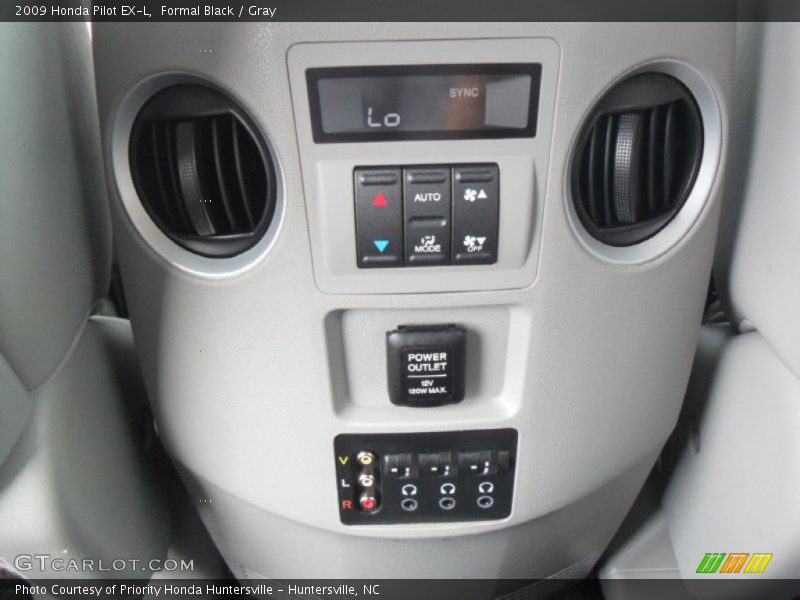 Formal Black / Gray 2009 Honda Pilot EX-L