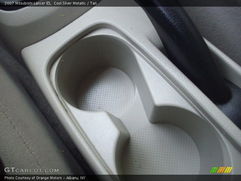 Cool Silver Metallic / Tan 2007 Mitsubishi Lancer ES