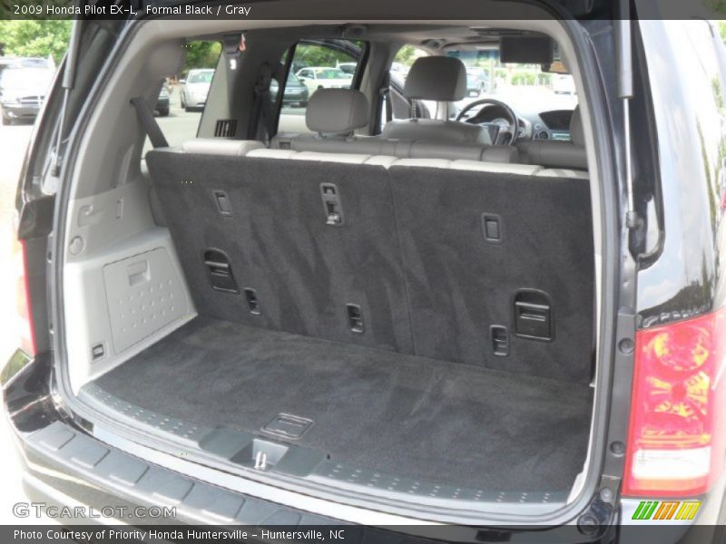 Formal Black / Gray 2009 Honda Pilot EX-L