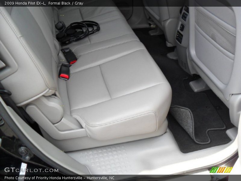 Formal Black / Gray 2009 Honda Pilot EX-L