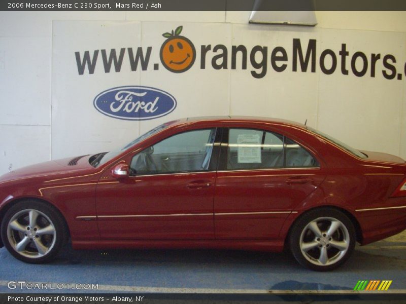 Mars Red / Ash 2006 Mercedes-Benz C 230 Sport