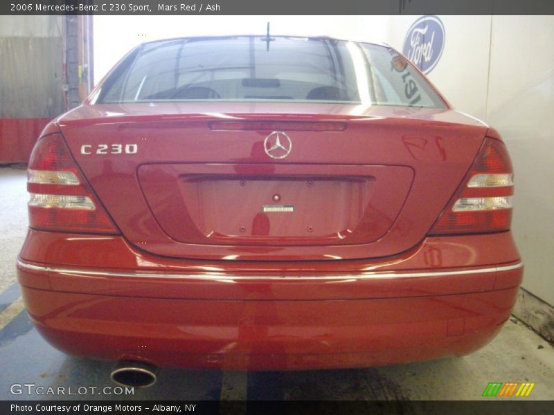 Mars Red / Ash 2006 Mercedes-Benz C 230 Sport