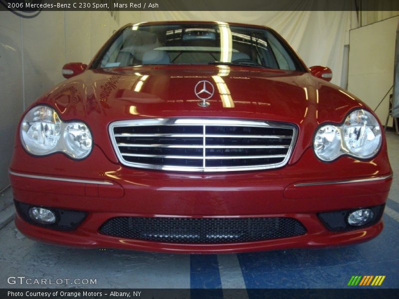 Mars Red / Ash 2006 Mercedes-Benz C 230 Sport