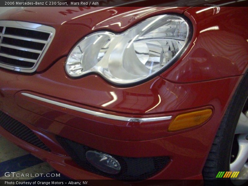 Mars Red / Ash 2006 Mercedes-Benz C 230 Sport