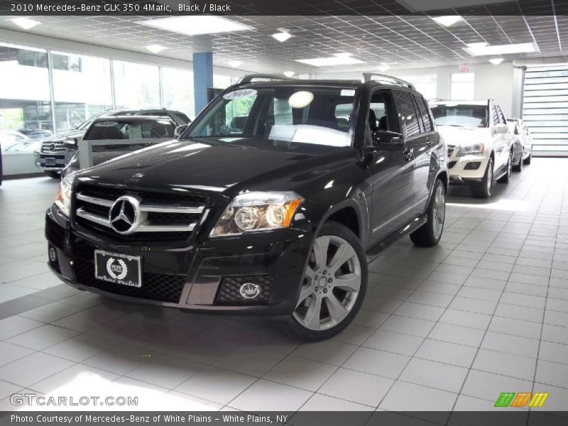 Black / Black 2010 Mercedes-Benz GLK 350 4Matic