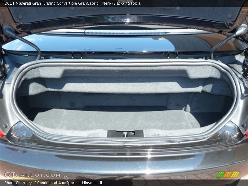 Nero (Black) / Sabbia 2011 Maserati GranTurismo Convertible GranCabrio