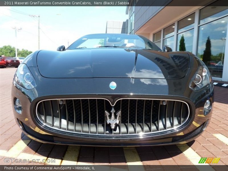 Nero (Black) / Sabbia 2011 Maserati GranTurismo Convertible GranCabrio
