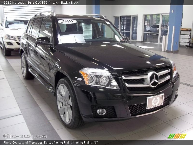 Black / Black 2010 Mercedes-Benz GLK 350 4Matic