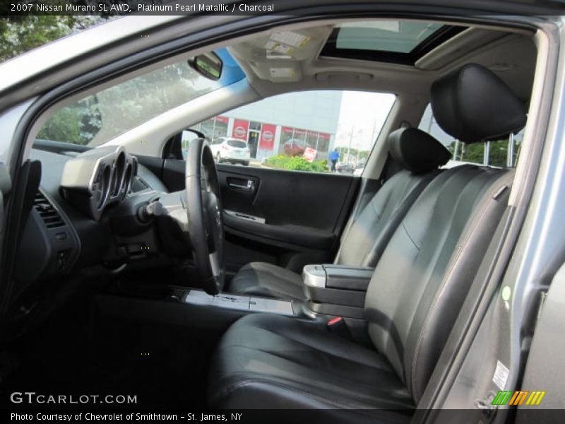 Platinum Pearl Matallic / Charcoal 2007 Nissan Murano SL AWD