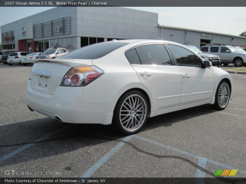 Winter Frost Pearl / Charcoal 2007 Nissan Altima 3.5 SE