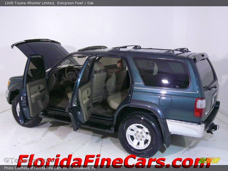 Evergreen Pearl / Oak 1998 Toyota 4Runner Limited