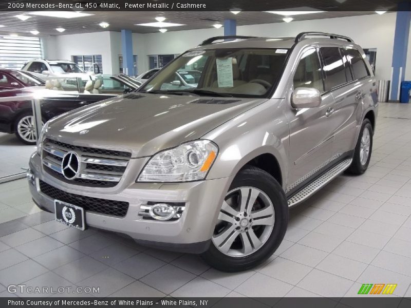 Pewter Metallic / Cashmere 2009 Mercedes-Benz GL 450 4Matic