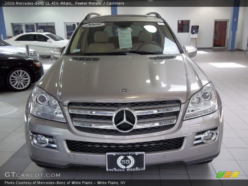 Pewter Metallic / Cashmere 2009 Mercedes-Benz GL 450 4Matic
