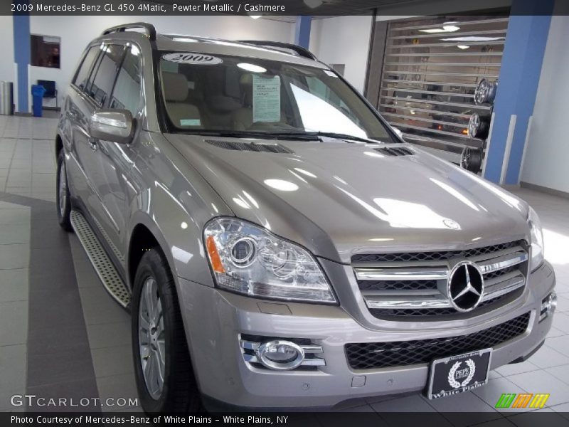 Pewter Metallic / Cashmere 2009 Mercedes-Benz GL 450 4Matic