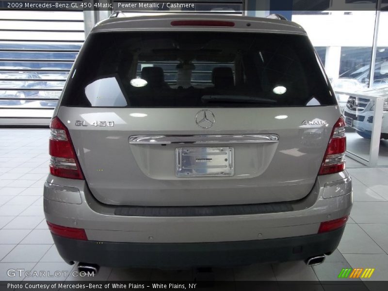 Pewter Metallic / Cashmere 2009 Mercedes-Benz GL 450 4Matic