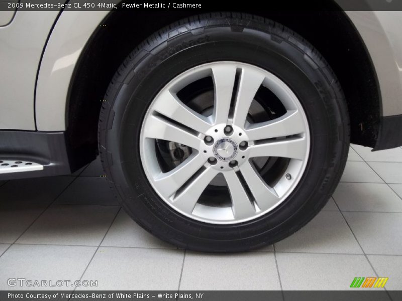Pewter Metallic / Cashmere 2009 Mercedes-Benz GL 450 4Matic