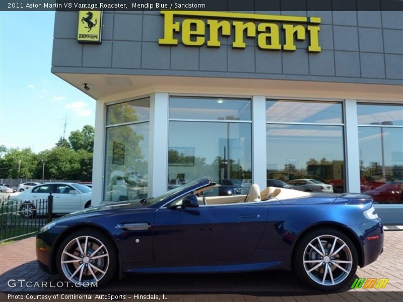  2011 V8 Vantage Roadster Mendip Blue