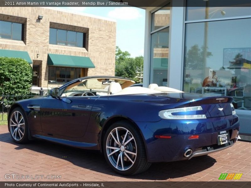 Mendip Blue / Sandstorm 2011 Aston Martin V8 Vantage Roadster